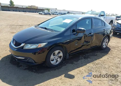 2015 Honda Civic Lx z USA, uszkodzony, nr VIN 19XFB2E56FE042595